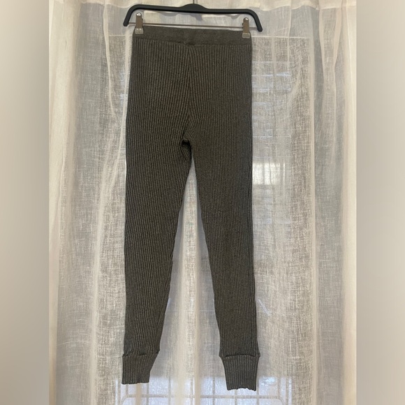 Zara Grey Ribbed Cardi & Leggings Lounge Travel Set - Picture 7 of 7